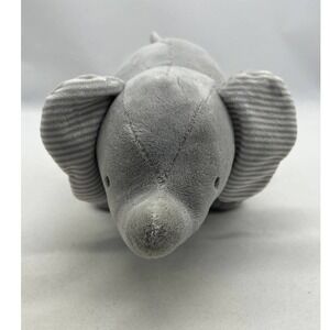 Just One You Carter's Gray Wind Up Musical Lullaby Elephant Soft Gray Plush